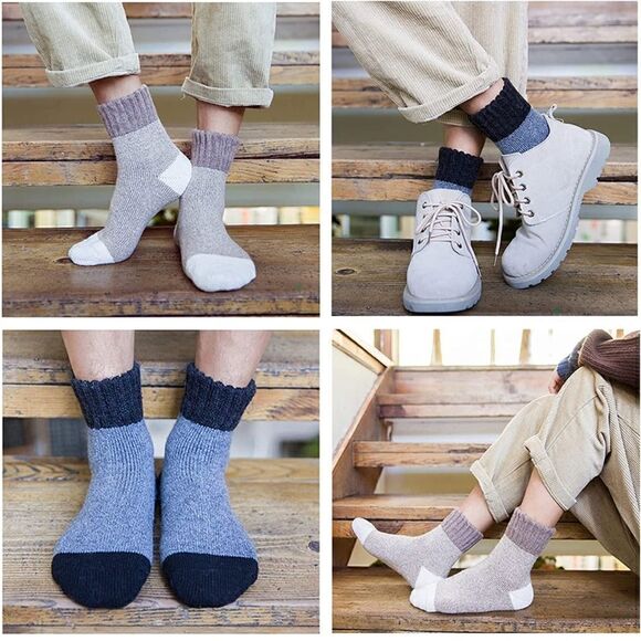 Men’s Wool Blend Socks  - Picture 5 of 5